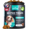 No Poo Chews for Dogs Coprophagia Deterrent for Dogs Forbid for Dogs Stool Eating Deterrent Dog Probiotics for Digestive Health Digestive Gut Immune H