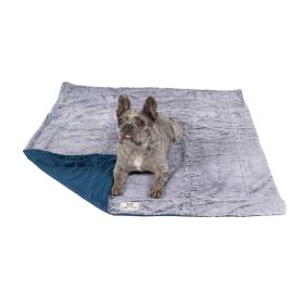 DGS Pet Products Chill Kuzzi FIR Blanket Medium Blue 30" x 40" x 0.5" (Color: Blue, size: large)